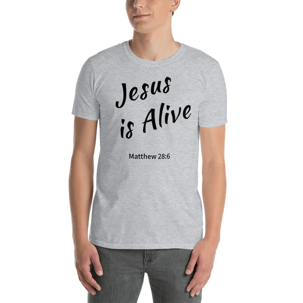 Jesus Is Alive Short-Sleeve Unisex T-Shirt